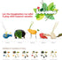 3 4 5 6 7+ (Set 5) Nature Wooden Toys Locomo Family II Animal Figures Waldorf Open-Ended Educational Outdoor Play