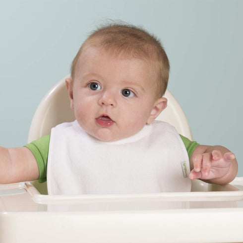 green sprouts Stay-dry Milk Catcher Bibs - Essential Feeding Gear