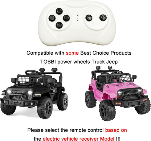 VitalKos 2.4G CST-1A,Used CSR-12T Remote Control for Vehicles with ReceiversRide On Toys with Parental Remote for Best