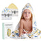 Momcozy Hooded Baby Towel, 2 Pack Baby Bath Towel Set with Large