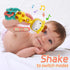 Baby Music Rattle Toy - Teething Toy for Infants 6-12-18 Months, Sensory Toys for Baby Boy Girl Gifts (Giraffe)