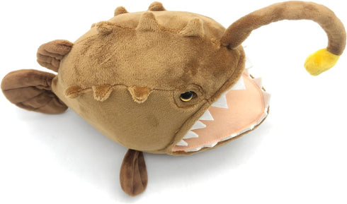 Realistic Anglerfish Plush Toy, Simulation Anglerfish Stuffed Animal Doll, Deep Sea Ocean Animal Plush for Children's