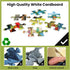 500 Pieces Puzzles for Adults - Jigsaw Puzzle Chicken Duck Farm Gift for Family Activity Games, 20.5 x 15 Inch