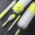 KELINFONG 5 Pack 16" Bottle Brushes, Long Handle Bottle Cleaning Brush,Straw Cleaner Brush,Flexible Bottle Cleaner