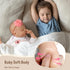 JIZHI Lifelike Reborn Baby Dolls - 17-Inch Soft Body Realistic-Newborn Dolls with Feeding Kit Gift Box