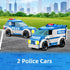 MindBox City Police Station Building Sets, 570pcs City Police Sets Toy Building Bricks Kit for Boys