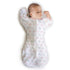 Amazing Baby Transitional Swaddle Sack - Arms Up Half-Length Sleeves & Mitten Cuffs, Swaddle for Newborn, Small, 0-3