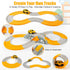 260 2 4 1 Set, 3 4 5 6 PCS Construction Race Tracks for Kids Toys, Racing Cars, Construction Cars, Map & Flexible DIY