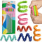 TIKWORK Sensory Fidget Toys for Kids Adults,6PCS Flexible Fidget Sticks for Stress Anxiety