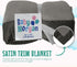 Cozy 36" 50" Blankets Thermal Waffle Baby Blanket Crib Bedding - Soft Warm Infant Thermal Cover for Nursery Stroller
