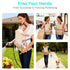 3 Backpack (7-35lbs) CycleMore Baby Carrier Newborn to Toddler - Soft Structured Carrier with Hip Healthy Design, Carry