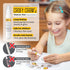 Girls Jewelry Making Kit, Best Crafting Set with Glass Beads & Charms for Necklaces & Bracelets