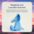 warmies Microwavable & Weighted Stuffed Animals, Elephant - Heated Stuffed Animal Plushie for Warmth & Comfort - Cute