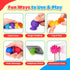 8 Pack Sensory Fidget Toys Kids Adults: Qquiet Textured Suction Cup Toys for Kids with Autism- Squishy Sensory Toys