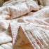 Summer 47"x51" BuLuTu Baby Nursery Throw Blanket Cotton Muslin Kids Blanket with Cute Galsang Flowers Crib/Cradle Quilt