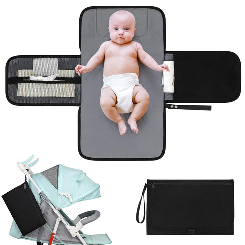 Accmor Portable Diaper Changing Pad, Waterproof Baby Changing Mat, Baby Diaper Changing