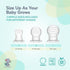 LittleWhispers Baby Fruit & Food Feeder Pacifier, Set of 2, for Fresh Fruit or Frozen Breastmilk, Infant Teething Relief