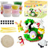 Sets LAHAND Easter Air Dry Clay Kits for Kids,DIY Model Magic Clays,JesusBunnyEggs Craft DIY kit, This Clay Can be Used