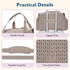 Zhongzhi Mommy Personalized Name Diaper Bag Baby Stroller Organizer Large Capacity Maternity Bag with Insulated Pocket