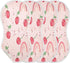 Bulletgxll Set 4, Cherries and Rainbows Unisex Baby Burp Cloths of Soft Absorbent Organic Cotton Muslin Burping Cloths