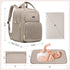 Backpack 30-38L) Backpack Qualyphant Diaper Bag - Extra Large Diaper Bag for Two Kids Twins (Expandable - Travel Baby