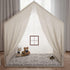 Rectangle Kids Play Mat - Non-Slip Indoor & Outdoor Toddler Tent Mat, Washable Star Print Padded Mat 53" x 36"