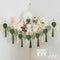 Pretty Jolly Stuffed Animal Storage with Hand Woven Leaf Tassels Hammock Corner