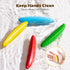 24 100% 1-3,Non-Toxic 108 4-8 Colors Pure Beeswax Crayons for Toddlers Crayons with Free Coloring Books PDF Pages, Safe