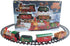 Set Sets 11.5 Playset Classic Christmas Train with Lights and Sounds Railway Tracks Battery Operated Train Toy Models