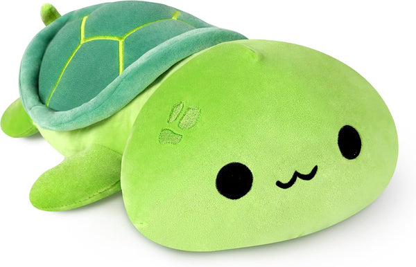 Onsoyours Sea Turtle Cute Plush, Green Soft Stuffed Animal Turtle Pillow, Kawaii Tortoise Toy for Kids (13")