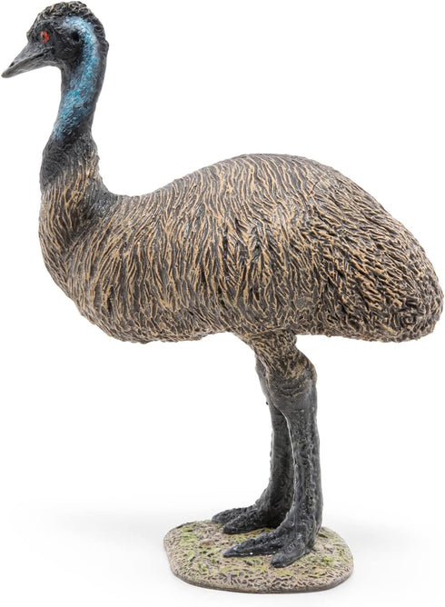 Papo Hand-Painted Emu Figurine, Wild Animal Kingdom Collectible for Children, Suitable for Boys and Girls 3+