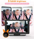 Babyvue BV4 7" 1080P USB Car Monitor for Baby with HD Large Screen, Auto IR Night Vision & Wide Angle, Car Seat Camera