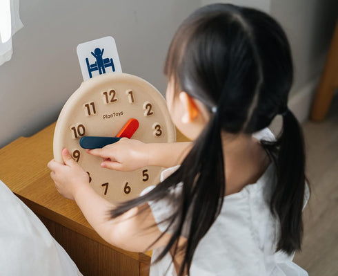 PlanToys Activity Clock - Educational Toy for Kids (5458)
