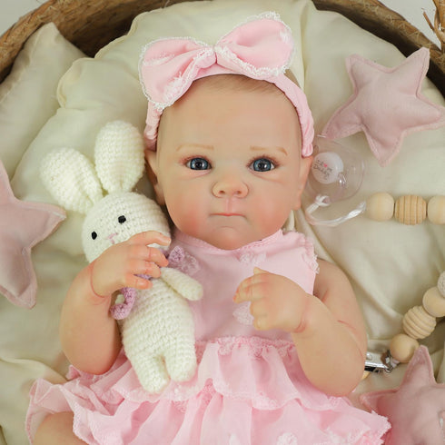 20 Inch Swimming 3+ KSBD Reborn Baby Dolls - Realistic Baby Doll Real Life Baby Dolls Lifelike Newborn Baby Doll Girl