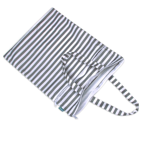 (17.3 13.4 inches) Teamoy Travel Hanging Wet Dry Bag Organizer x with Two Compartments for Cloth Diaper, Laundry