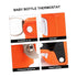 LIOOBO Travel Milk Warmer for Portable USB Heated Cover for Bottles Quick and Even Heating for Travel Use Fits Feeding