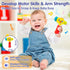 HOLA Toys for 1 Year Old Boy Birthday Gift - Hammer Baby Toys 12-18 Months, Musical Light Flashing Toys for 1+ Year Old