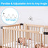 Flexible Clip Baby Monitor Mount - Compatible with Hello Baby Monitor Models, 19.4" Holder for Anywhere Mounting