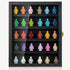 11 13.4 inches TJ.MOREE Minifigure Display Case for Collectibles, Mini Figure Display Case Wall Mount, x Black