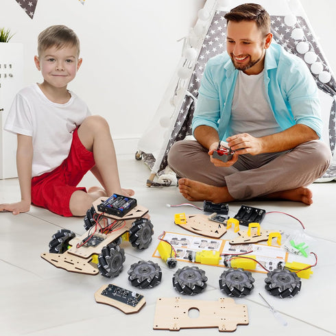 LEPANDA 8-12 12-16, 8 9 10 11 12 13 14 15 16 RC Robot Car Kit for Kids Ages STEM Science Kits, STEM Projects, Gifts