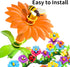224 Set 3 4 5 6 7 8 3-8 TEMI PCS Flower Garden Building Toys for Girls Toys, Educational STEM Toy and Preschool Garden