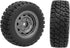RC Off Road Tires, 2Pcs 82mm Rubber Tires for 1/16 RC Car Spare Part SCY 16103