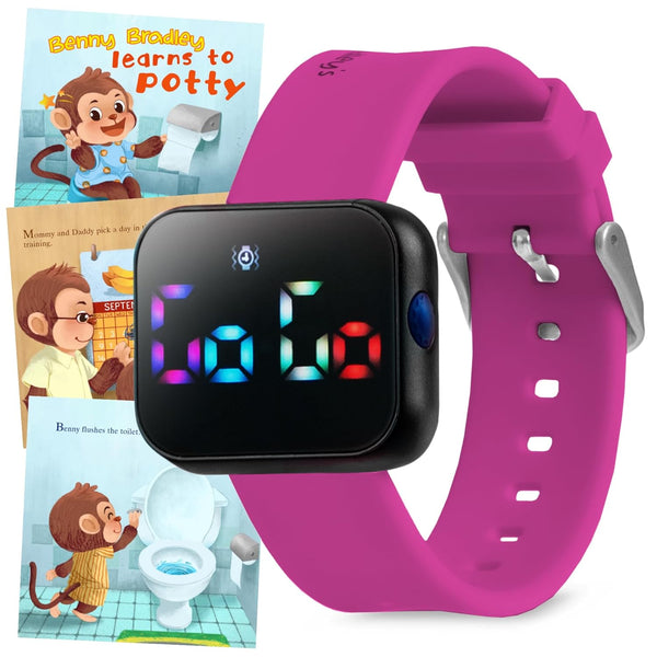 Potty Training Watch for Kids V2 A Water Resistant Toilet Reminder Device