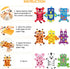 9Pack WATINC Hand Puppet Art Craft - DIY Making Your Own Paper Sock Puppets Kits Wiggle Googly Eyes, Imaginative Early