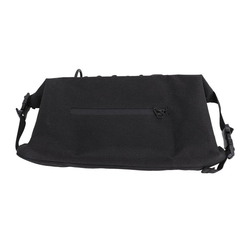 Portable Canvas Wet Wipe Dispenser - Ideal for Camping and Travel (Black)