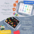 1-2 1-2 Gift for Years Old Boy, Boy Toys with Magnetic Letters and Numbers, Portable Doodle Board Easel, Learning