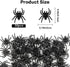 50 PCS Plastic Spiders, Realistic Mini Halloween Decorations, Educational Learning Toys for Party Supplies
