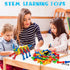 Afomida 156 Set Playset 3+ (2) PCS Creative Building Blocks Building Toy - Featuring Storage, Includes Dinosaur, Robot