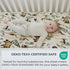 2 Pack Pobibaby - Premium Fitted Baby Boy Crib Sheets for Standard Crib Mattress - Ultra-Soft Cotton Blend, Safe