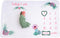 Baby Monthly Milestone Blanket for Baby Girl, 60"x40" Cactus Growth Chart, Weekly & Monthly Photography Prop